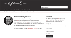 Desktop Screenshot of byrdseed.com
